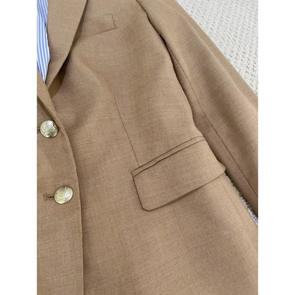Classic Tan Women's Blazer - Picture 7 of 16